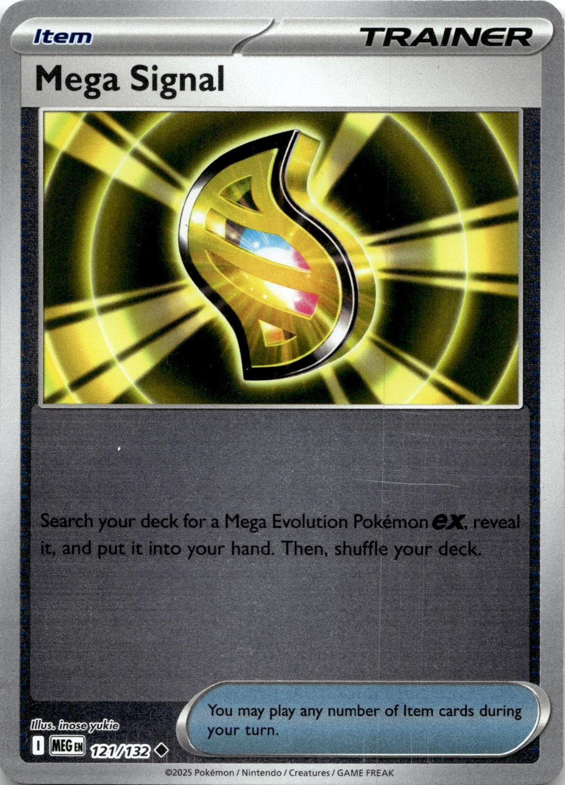 Mega Signal 121/132 Uncommon Prize Pack Series Cards Pokemon Near Mint