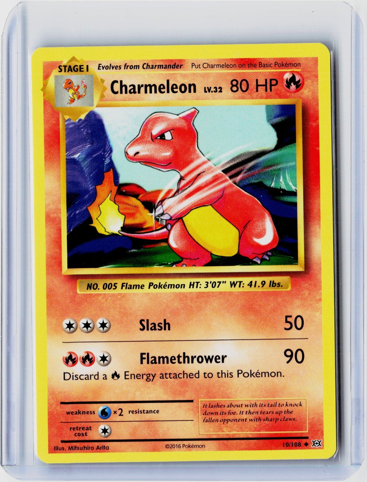 Charmeleon Uncommon XY - Evolutions 10/108 NM