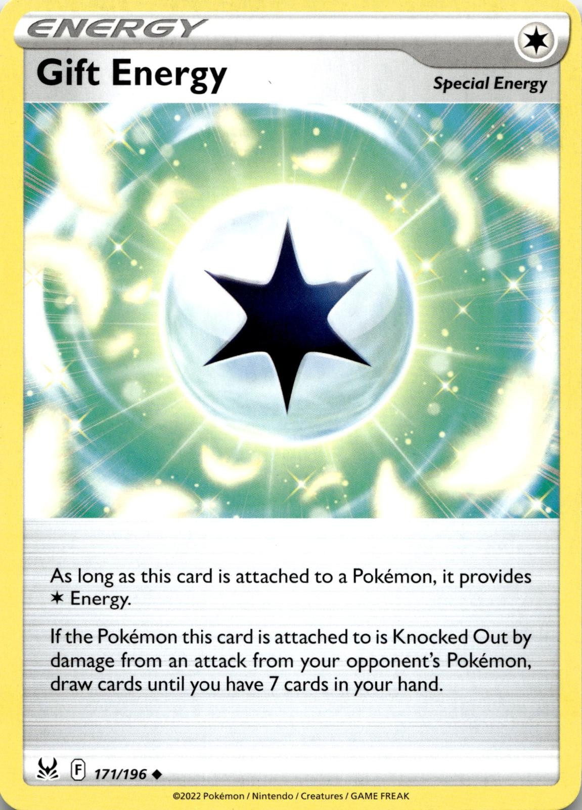Gift Energy 171/196 Uncommon Lost Origin Pokemon Near Mint