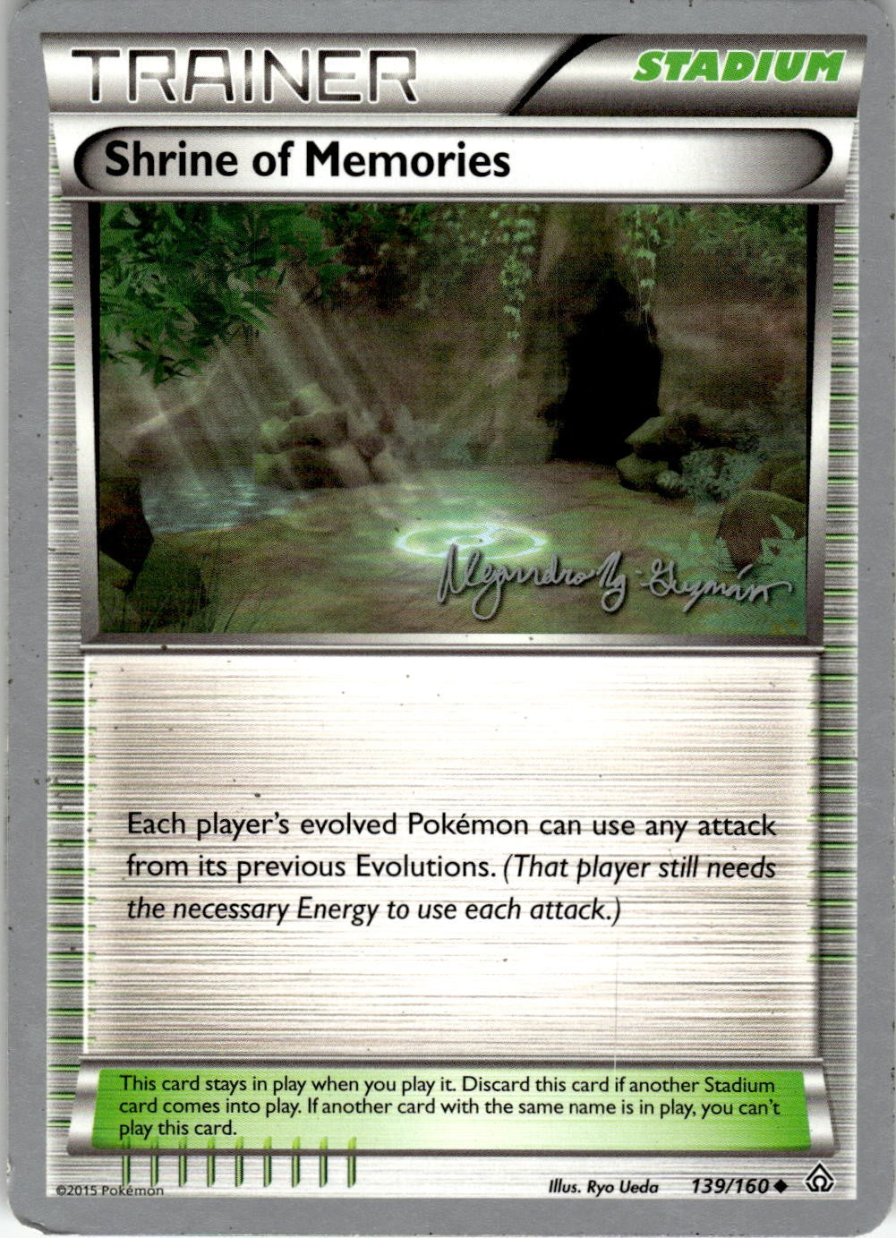 Shrine of Memories 139/160 Uncommon Primal Clash Pokemon Near Mint