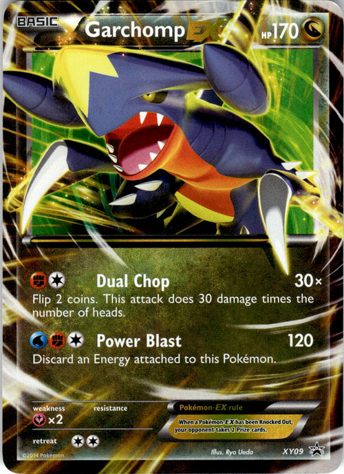 POKEMON GARCHOMP EX XY09 HOLO PROMO XY PROMO NEAR MINT